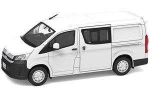 Tiny City Toyota Hiace H300 White (Diecast Car)