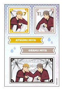 PETANTシール 「ハイキュー!!」 03 宮侑&宮治 レインver. (キャラクターグッズ)
