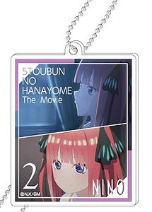 Decofla Acrylic Key Ring The Quintessential Quintuplets 02 Nino Nakano DFA (Anime Toy)