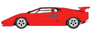 Lamborghini Countach LP5000S 1982 with Rear wing レッド (ミニカー)