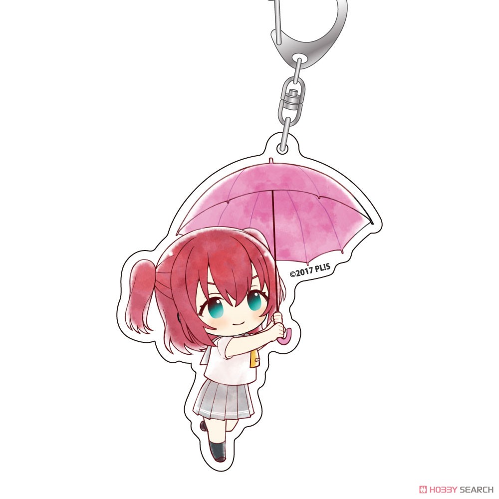 傘っこ アクリルキーホルダー ラブライブ！サンシャイン!! 黒澤ルビィ (キャラクターグッズ) 商品画像1