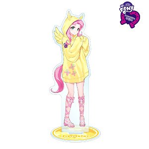 My Little Pony: Equestria Girls [Especially Illustrated] Fluttershy Art by Yoshito Matsumoto Big Acrylic Stand (Anime Toy)