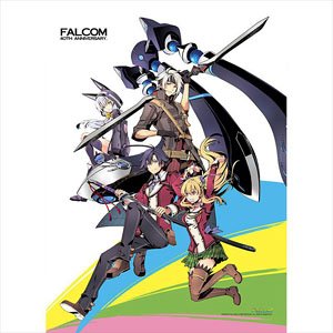 [日本ファルコム40周年] B2タペストリー (リィン&アリサ&クロウ&アルティナ) (キャラクターグッズ)