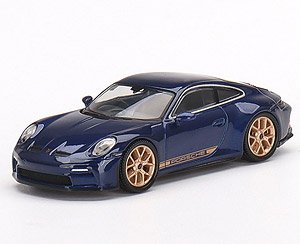 Porsche 911(992) GT3 Touring Gentian Blue Metallic (RHD) (Diecast Car)