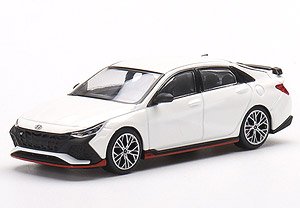 Hyundai Elantra N Ceramic White (LHD) (Diecast Car)