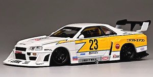 Nissan スカイライン ER34 LBWK スーパーシルエット No.23 (ミニカー)