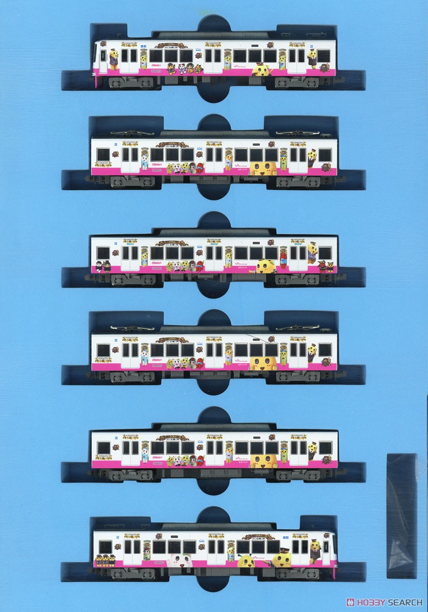 新京成 8800形 「ふなっしー」トレインタイプ 6両セット (6両セット) (鉄道模型) 商品画像1