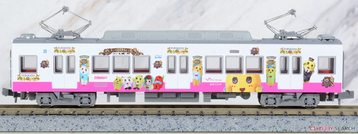 新京成 8800形 「ふなっしー」トレインタイプ 6両セット (6両セット) (鉄道模型) 商品画像5