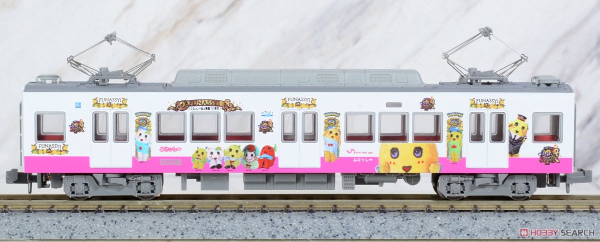 新京成 8800形 「ふなっしー」トレインタイプ 6両セット (6両セット) (鉄道模型) 商品画像7