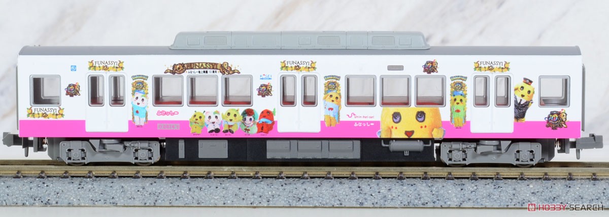 新京成 8800形 「ふなっしー」トレインタイプ 6両セット (6両セット) (鉄道模型) 商品画像8