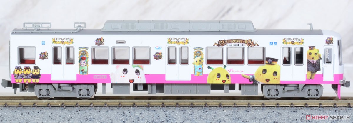 新京成 8800形 「ふなっしー」トレインタイプ 6両セット (6両セット) (鉄道模型) 商品画像9