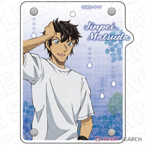 名探偵コナン アクリルダイカットパスケース 松田陣平 雨上がり ver. (キャラクターグッズ) 商品画像1