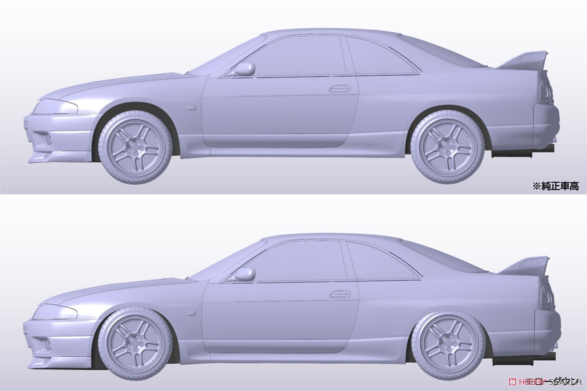 Nissan R33 Skyline GT-R (Midnight Parple) (Model Car) その他の画像3