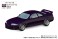 Nissan R33 Skyline GT-R (Midnight Parple) (Model Car) その他の画像1 Thumbnail