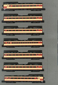 国鉄 183-1000系 特急電車 基本セット (基本・7両セット) (鉄道模型)