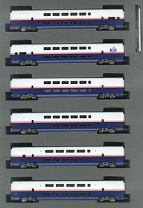 J.R. Series E1 Joetsu Shinkansen `Max` (New Color) Additional Set (Add-On 6-Car Set) (Model Train)