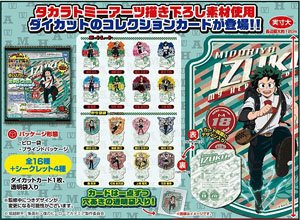 My Hero Academia Charactible Die-cut Card (Set of 20) (Shokugan)