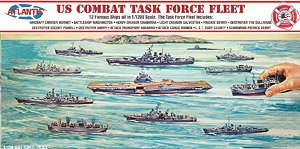 US Combat Task Force Fleet 12 Ships Included (Plastic model)