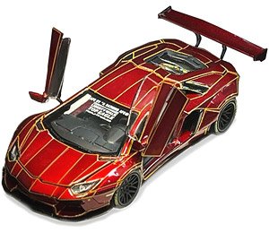 LB LP700 Red (Full Opening and Closing) (Diecast Car)