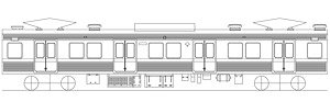 16番(HO) 東京都交通局 10-000形 増結4両 (M1x2 + M2 + M2`) (増結・4両セット) (組み立てキット) (鉄道模型)