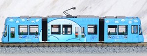 The Railway Collection Hiroshima Electric Railway Type 1000 #1017 (That Time I Got Reincarnated as a Slime Wrapping) (Model Train)