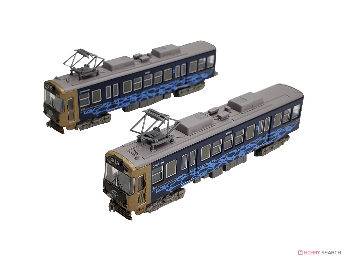 The Railway Collection Keihan Otsu Line Type 600 4th Edition `Hieizan Biwako Panoramic Route` Two Car Set (2-Car Set) (Model Train) Item picture7
