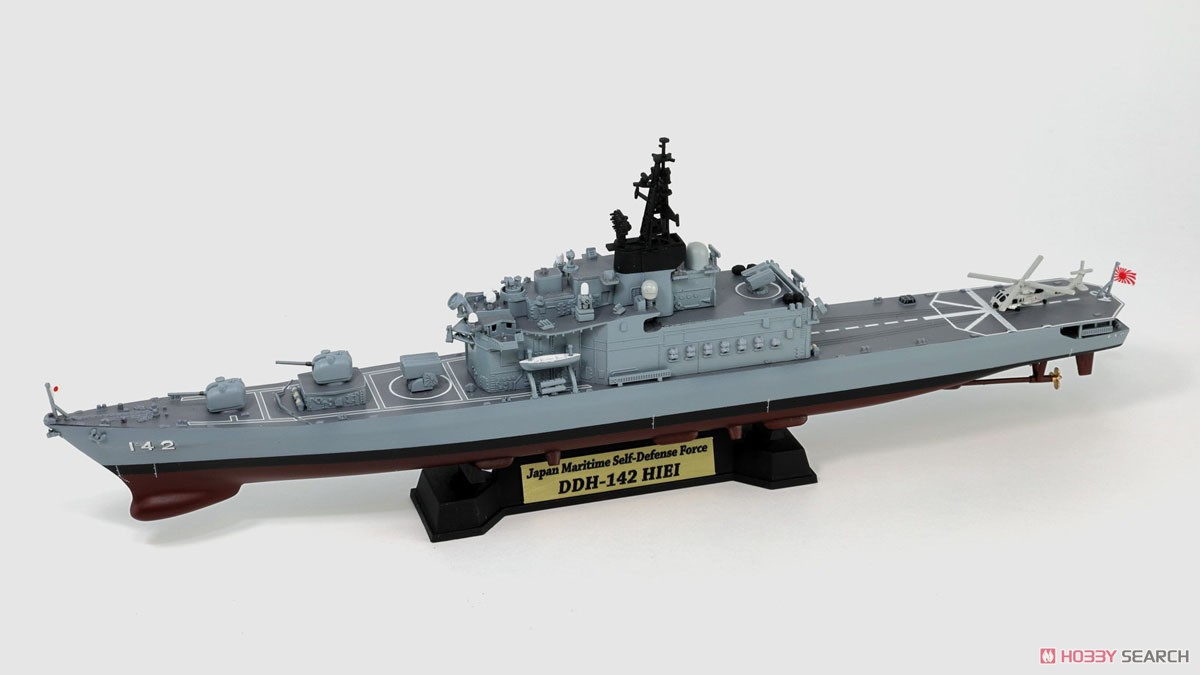 海上自衛隊 護衛艦 DDH-142 ひえい 旗・旗竿・艦名プレートエッチングパーツ付き (プラモデル) 商品画像1