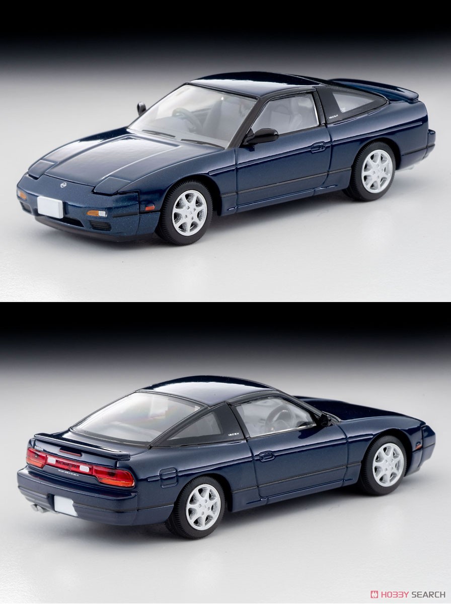 TLV-N235d Nissan 180SX Type-II Special Selection (Navy Blue) 1991 (Diecast Car) Item picture1