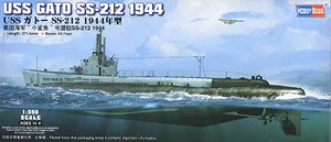 USS Gato SS-212 1944 (Plastic model)