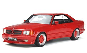 メルセデスベンツ W126 560SEC ワイドボディ (レッド) (ミニカー)