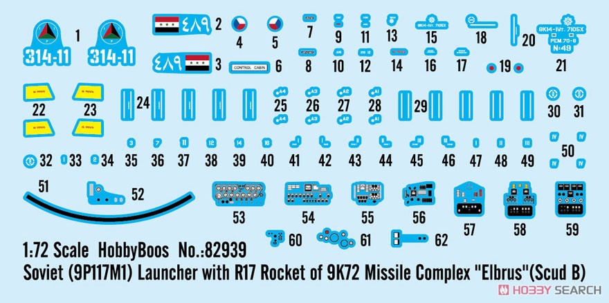 Soviet (9P117M1) Launcher with R17 Rocket of 9K72 Missile Complex `Elbrus` (Scud B) (Plastic model) Other picture2