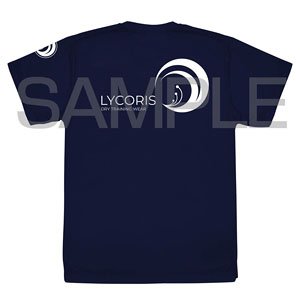 リコリス・リコイル リコリス セカンド ドライTシャツ NAVY XL (キャラクターグッズ)