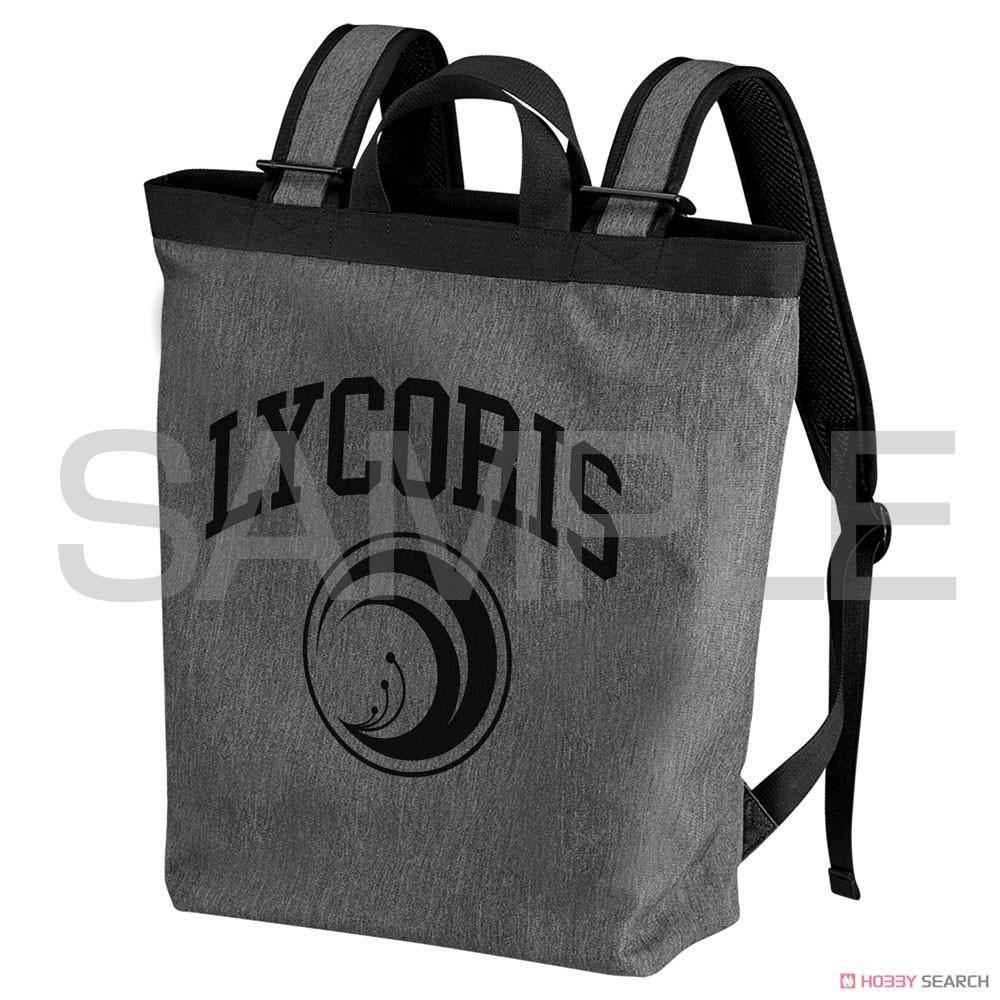 リコリス・リコイル リコリス 2wayバックパック HEATHER CHARCOAL (キャラクターグッズ) 商品画像1