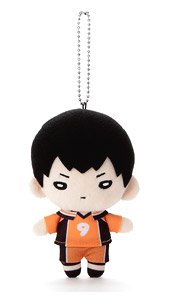 Nitotan Haikyu!! Second Uniform Plush w/Ball Chain Kageyama (Anime Toy)
