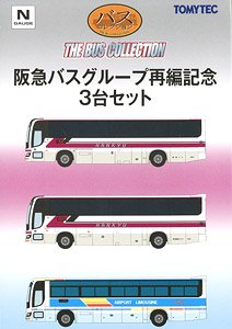 ザ・バスコレクション 阪急バスグループ再編記念3台セット (3台セット) (鉄道模型)