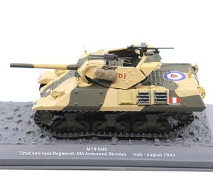 WW.II アメリカ軍 M10駆逐戦車 アメリカ陸軍第6機甲師団第72対戦車連隊 「1944年8月イタリア」 (完成品AFV)