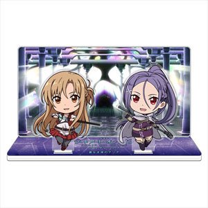 Sword Art Online Progressive: Aria of a Starless Night Acrylic Diorama [Asuna & Mito] (Anime Toy)