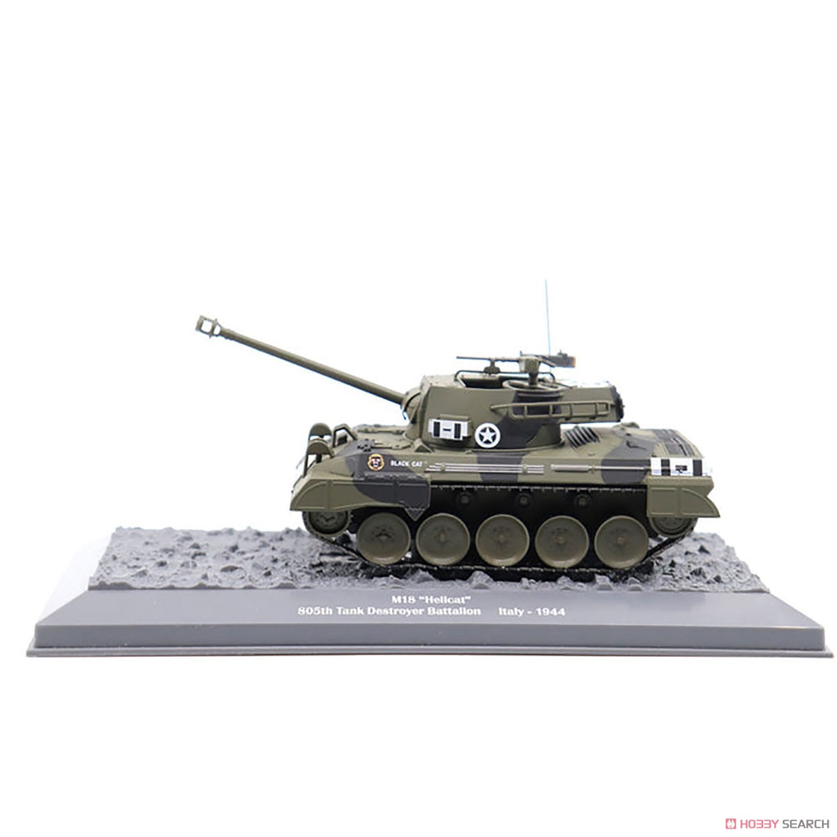 WW.II アメリカ軍 M18ヘルキャット駆逐戦車 `ブラック キャット` アメリカ陸軍第805駆逐戦車大隊 「1944年 イタリア」 (完成品AFV) 商品画像5