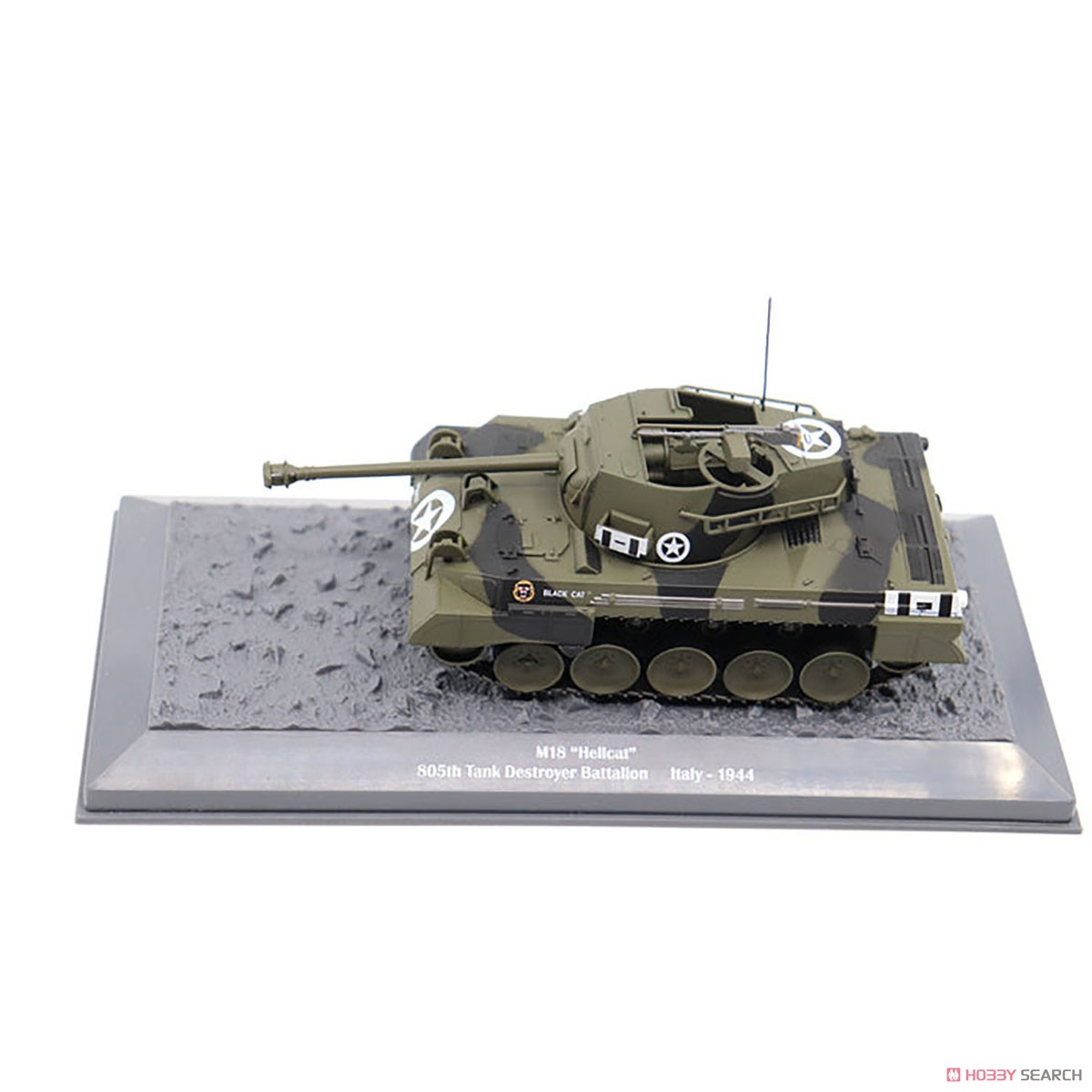 WW.II アメリカ軍 M18ヘルキャット駆逐戦車 `ブラック キャット` アメリカ陸軍第805駆逐戦車大隊 「1944年 イタリア」 (完成品AFV) 商品画像7