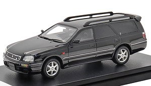 NISSAN STAGEA 25t RS FOUR S (1998) ブラックパール (ミニカー)