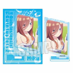 ミニスタンド 映画 五等分の花嫁 中野三玖(水着) (キャラクターグッズ)