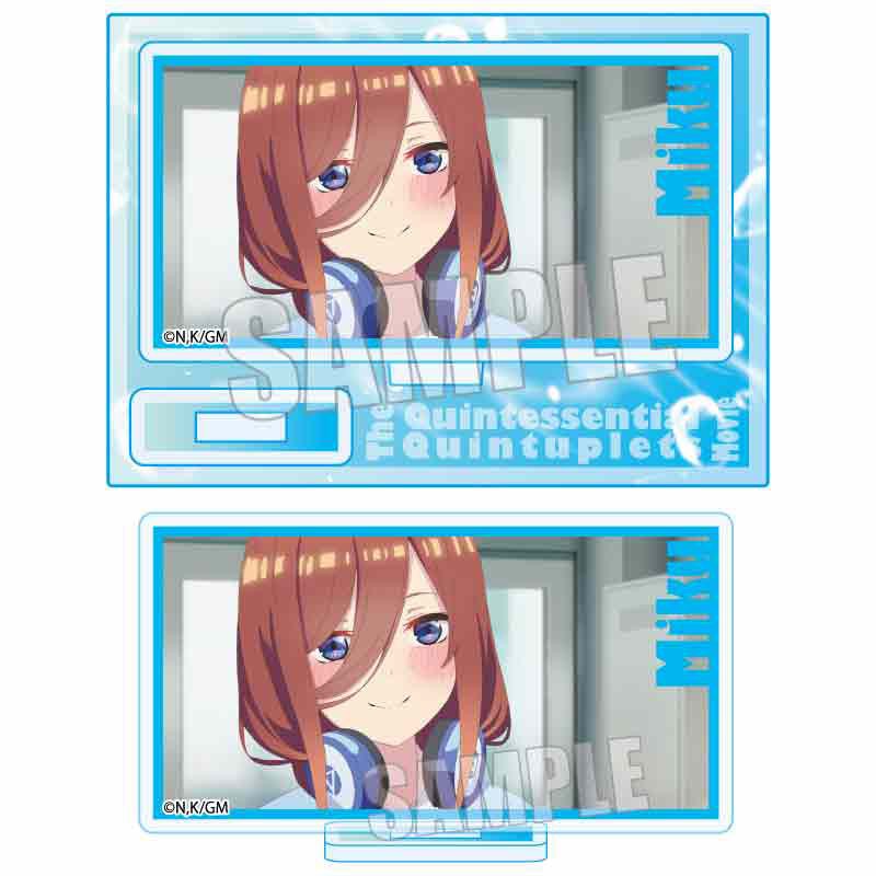 ミニスタンド 映画 五等分の花嫁 中野三玖 (キャラクターグッズ) 商品画像1