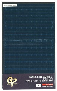 パネルラインガイド1 凹ポイントガイド(幅0.4mm用) (工具)
