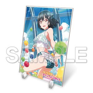 [Love Live! Nijigasaki High School School Idol Club] Big Acrylic Stand Shioriko Mifune Swimwear Ver. (Anime Toy)