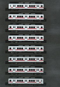 Tokyu Series 1000 (1010 Formation Style) Eight Car Formation Set (w/Motor) (8-Car Set) (Pre-colored Completed) (Model Train)