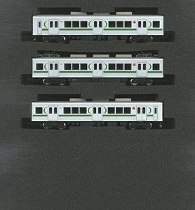 Tokyu Series 1000-1500 (1524 Formation) Three Car Formation Set (w/Motor) (3-Car Set) (Pre-colored Completed) (Model Train)