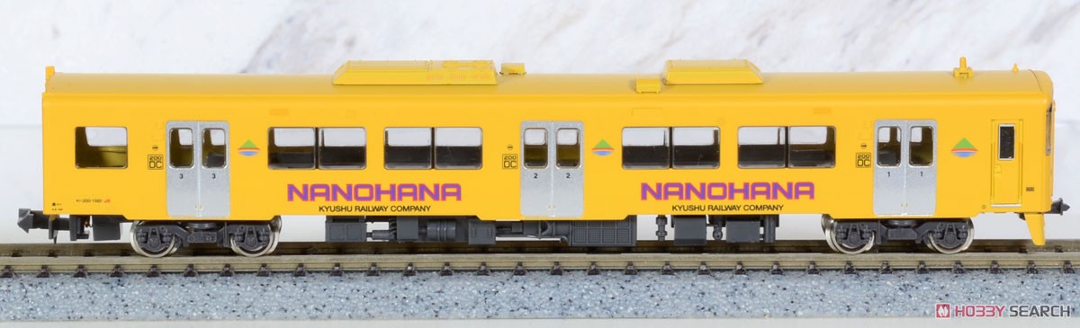 J.R. Kyushu Type KIHA200 (Nanohana, 565+1565) Standard Two Car Formation Set (w/Motor) (Basic 2-Car Set) (Pre-colored Completed) (Model Train) Item picture4