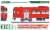 J.R. Kyushu Type KIHA200 (Red, 551+1551) Two Car Formation Set (w/Motor) (2-Car Set) (Pre-colored Completed) (Model Train) Package1