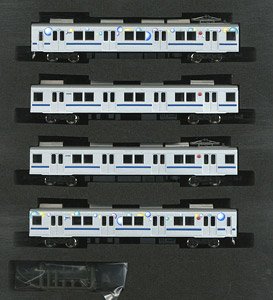 Tokyu Series 8500 (Soap Bubble, Rollsign Lighting) Standard Four Car Formation Set (w/Motor) (Basic 4-Car Set) (Pre-colored Completed) (Model Train)
