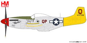 P-51D Mustang `Marie` flown by Capt. Freddie Ohr, 2th FS, 52th FG, 1944 (Pre-built Aircraft)